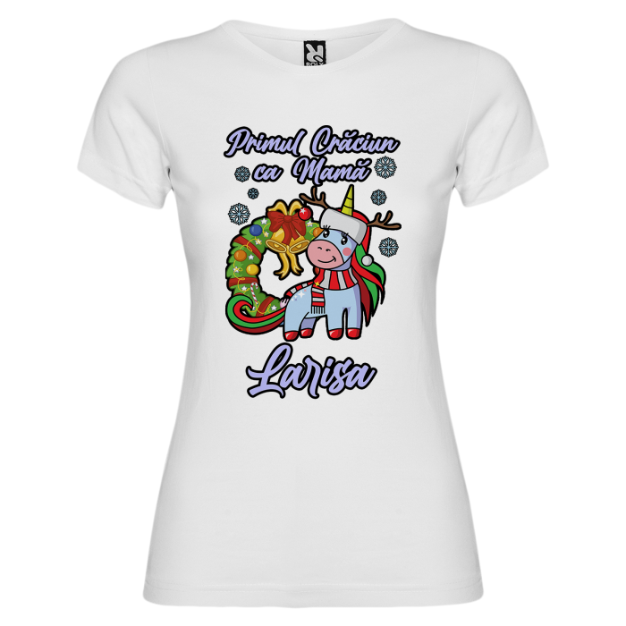 Set 3 tricouri Primul meu Craciun cu Unicorn [4]