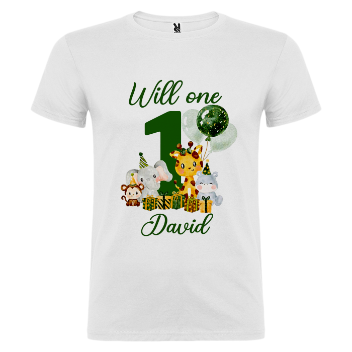Set de 3 tricouri personalizate pentru, parinti si copil Personaje Animalute Will one [6]