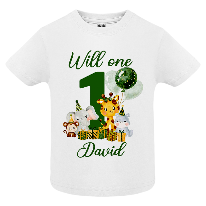 Set de 3 tricouri personalizate pentru, parinti si copil Personaje Animalute Will one [4]