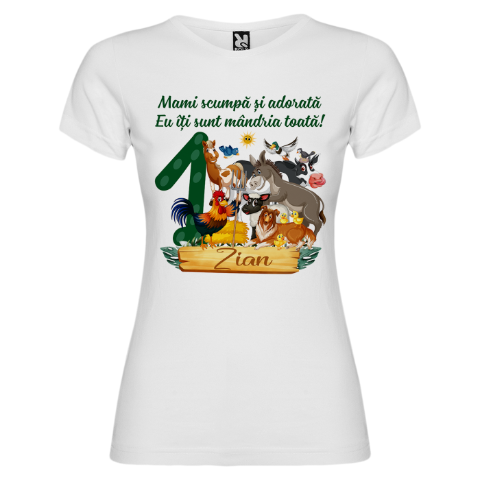 Set de 5 tricouri personalizate pentru nasi, parinti si copil Animalute Domestice [5]
