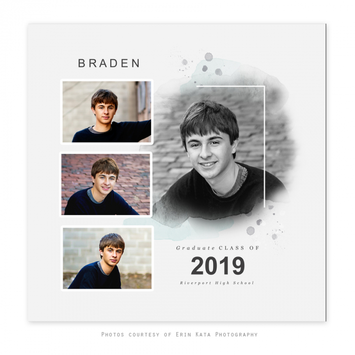 Tablou Canvas personalizat colaj de 4 poze Absolvire [2]