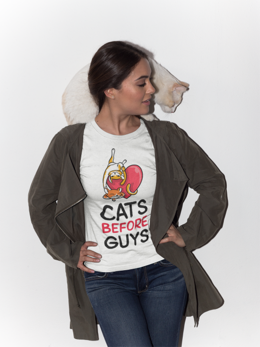 Tricou Cats before guys [4]