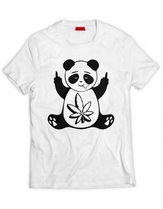 Tricou PANDA MIDDLE FINGER [2]