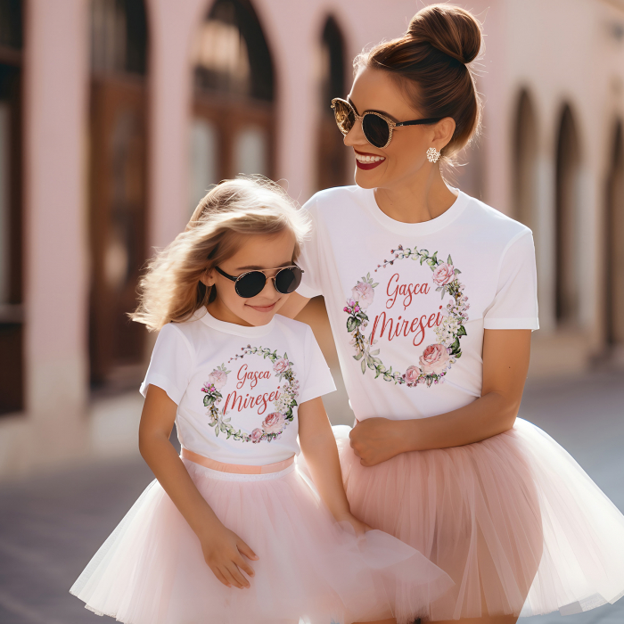 Tricou personalizat Domnisoara de onoare Gasca Miresei [3]