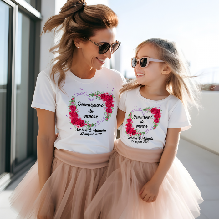 Tricou personalizat Domnisoara de onoare [3]