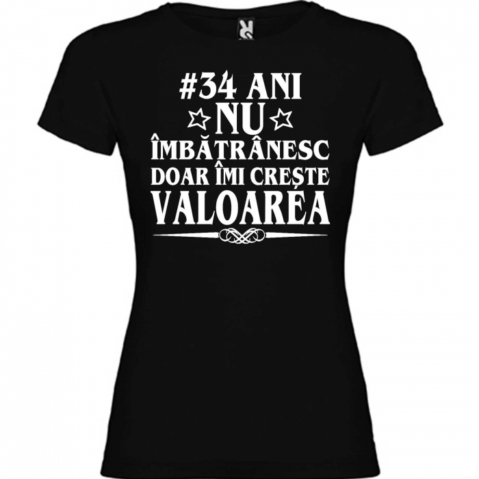 Tricou personalizat zi de nastere Nu imbatranesc doar imi creste valoarea [5]
