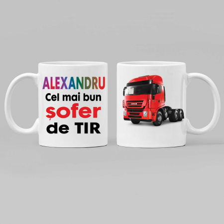 Căni personalizate - Cana personalizata cu text si model