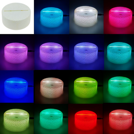 Lampa led  3D personalizata cu text si poza model Heart in love hands [2]