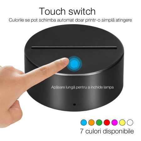 Lampa 3D LED personalizata pentru mama [2]