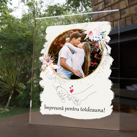 Placheta personalizata Impreuna pentru totdeauna [1]