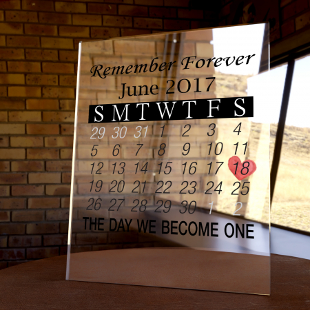 Placheta personalizata Remember forever [2]