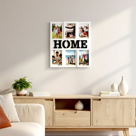 Rame foto - Rama foto 40 x 36 cm colaj  6 poze model Home
