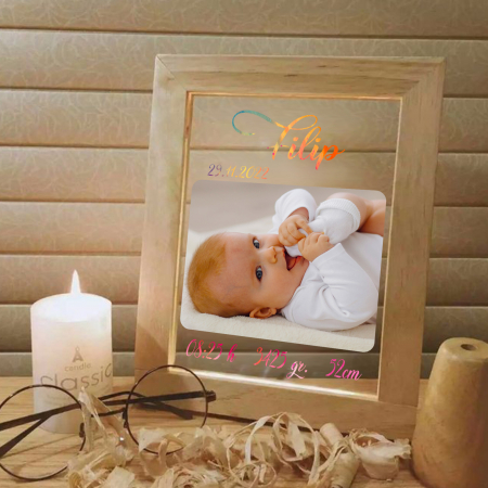 Rama iluminata personalizata pentru copii [4]