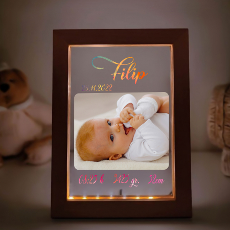 Rama iluminata personalizata pentru copii [5]