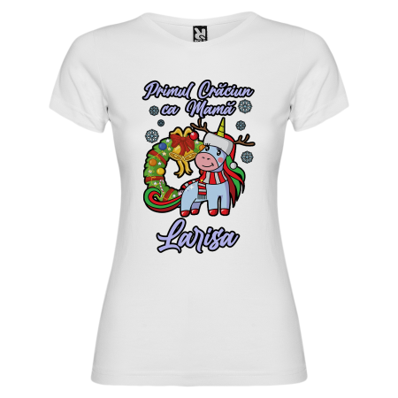 Set 3 tricouri Primul meu Craciun cu Unicorn [3]