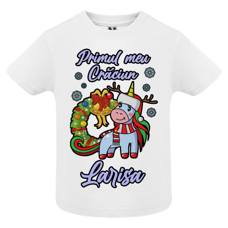 Set 3 tricouri Primul meu Craciun cu Unicorn [2]