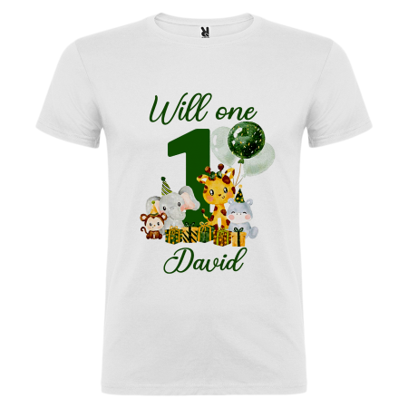Set de 3 tricouri personalizate pentru, parinti si copil Personaje Animalute Will one [5]