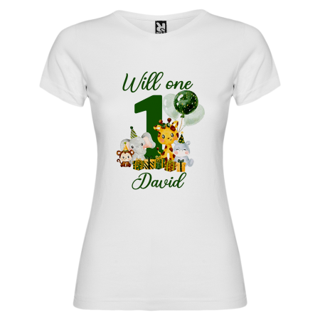 Set de 3 tricouri personalizate pentru, parinti si copil Personaje Animalute Will one [4]