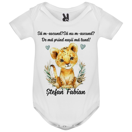 Set de 5 tricouri personalizate pentru nasi, parinti si copil Tigru [2]