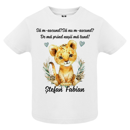Set de 5 tricouri personalizate pentru nasi, parinti si copil Tigru [3]