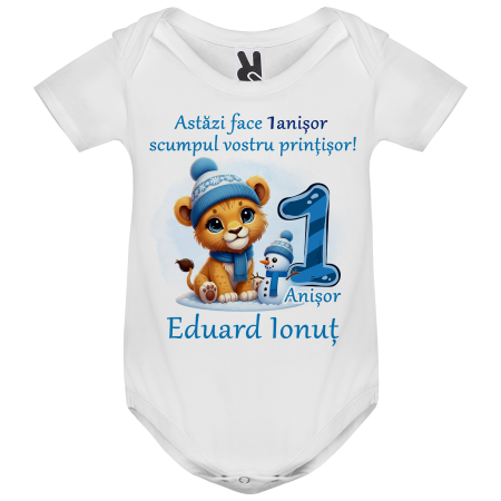 Set de 5 tricouri personalizate pentru nasi, parinti si copil cu Animalute Iarna [2]