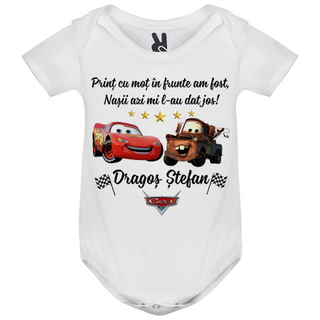 Set de 5 tricouri personalizate pentru nasi, parinti si copil Cars [2]