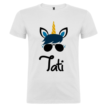 Set de 5 tricouri personalizate pentru nasi, parinti si copil Unicorn [5]
