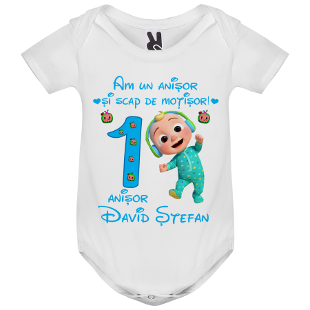 Set de 5 tricouri personalizate pentru nasi, parinti si copil Cocomelon [2]