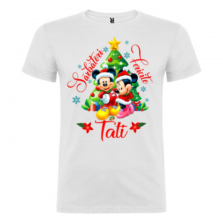 Set 3 tricouri personalizate Sarbatori fericite [4]