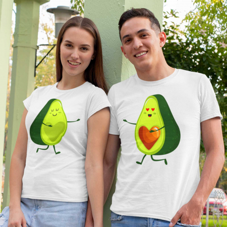 Set tricouri Cuplu Avocado [0]
