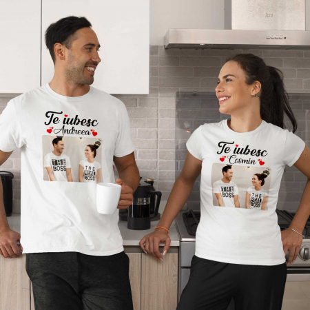 Struggle panel reality Tricouri personalizate pentru cupluri Ea Este doar a Mea si El doar al Meu