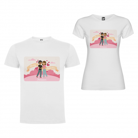 Set tricouri de cuplu Be My Valentine [1]