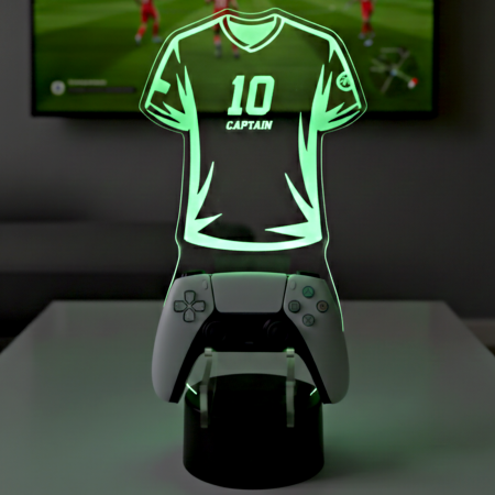 Suport LED personalizat pentru controller cu model Tricou Football [1]