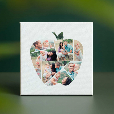 Tablouri Canvas - Tablou Canvas personalizat colaj de 8 poze Apple
