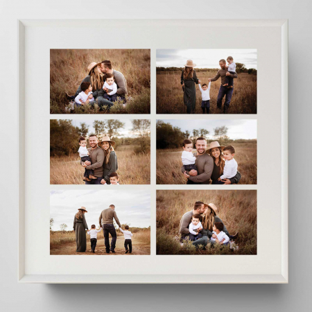 Tablouri Canvas - Tablou Canvas personalizat colaj de 6 poze Familie