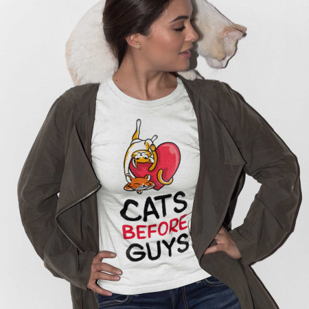 Tricou Cats before guys [0]