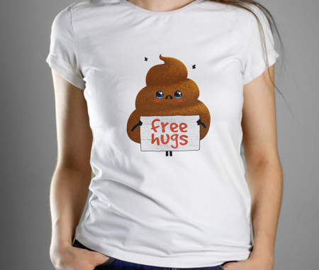 Tricouri Amuzante - Tricou FREE HUGS