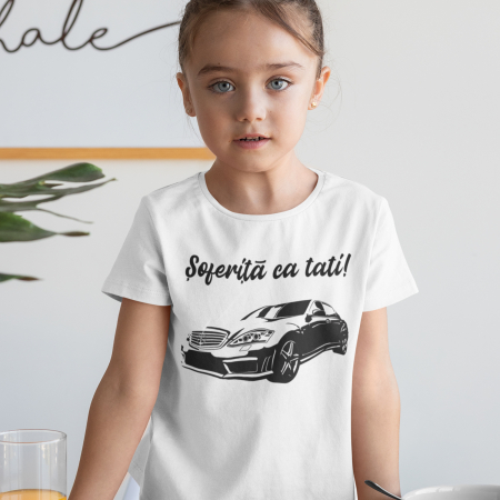 Tricou de copii Soferita ca tati