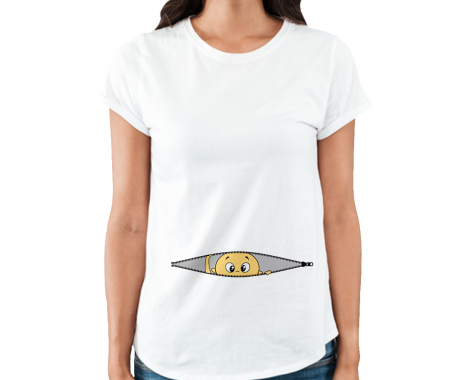 Tricouri de Gravide - Tricou HELLO