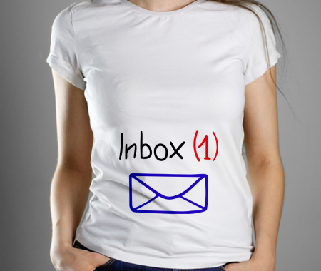 Tricouri de Gravide - Tricou INBOX1