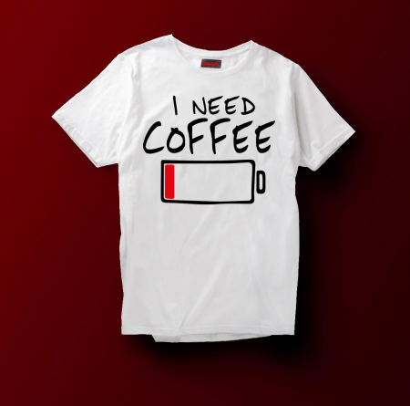 Tricou  I Need Coffee [2]
