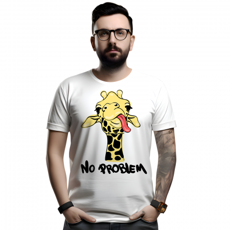 Tricouri Amuzante - Tricou NO PROBLEM