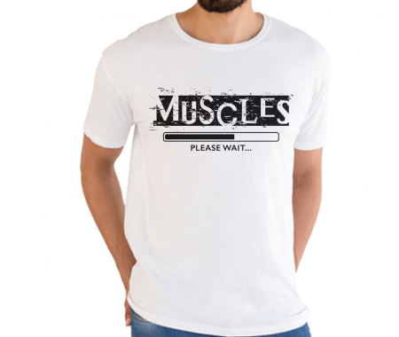 Tricouri Amuzante - Tricou MUSCLES