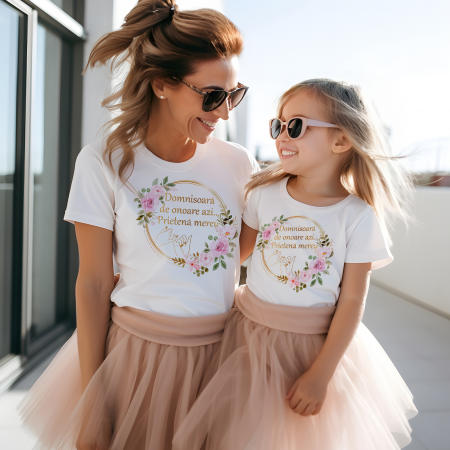 Tricou personalizat Domnisoara de onoare Pentru Ea [3]