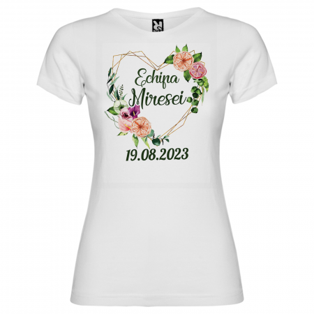 Tricouri domnisoara de onoare - Tricou personalizat Domnisoara de onoare Echipa Miresei 2