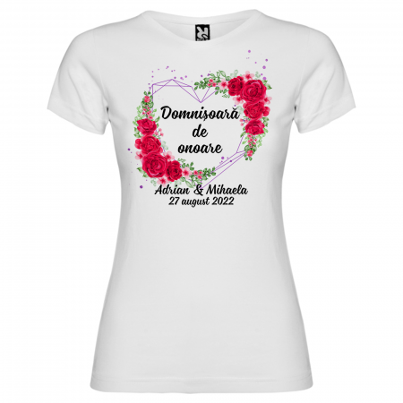 Tricouri domnisoara de onoare - Tricou personalizat Domnisoara de onoare