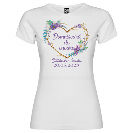 Tricouri domnisoara de onoare - Tricou personalizat Domnisoara de onoare 5