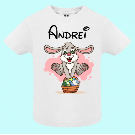 Cadouri de Paste - Tricou personalizat de paste cu nume si model