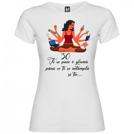 Tricou personalizat zi de nastere Ti se pare o gluma... [1]