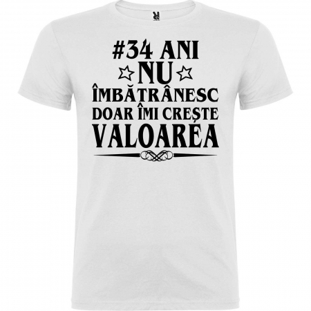 Tricou personalizat zi de nastere Nu imbatranesc doar imi creste valoarea [1]